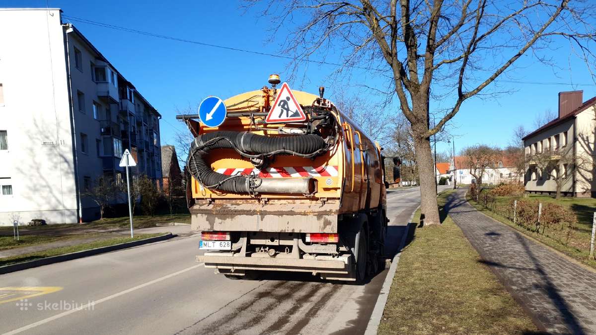 Šlavimas vakuumine šlavimo mašina - nuotraukos Nr. 3