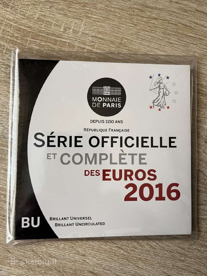 Pranc9zija 2016. Oficialusbankinis euro monetų rin