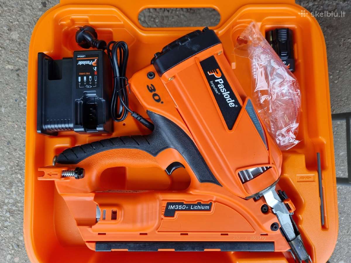 Akum viniakalės paslode dewalt makita kt