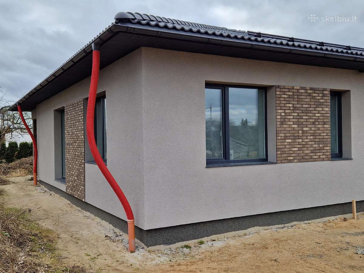Fasadų šiltinimas, dekoratyvinio tinko dėjimas - nuotraukos Nr. 11