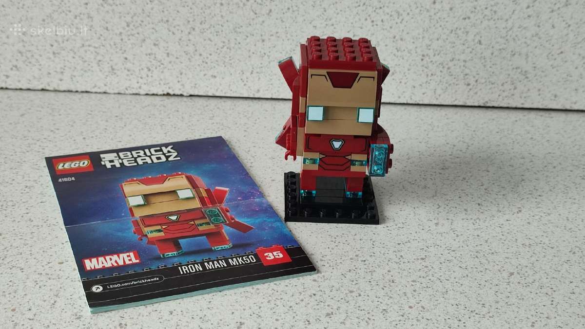 Lego Brick Headz 41604 Iron Man Mk 50
