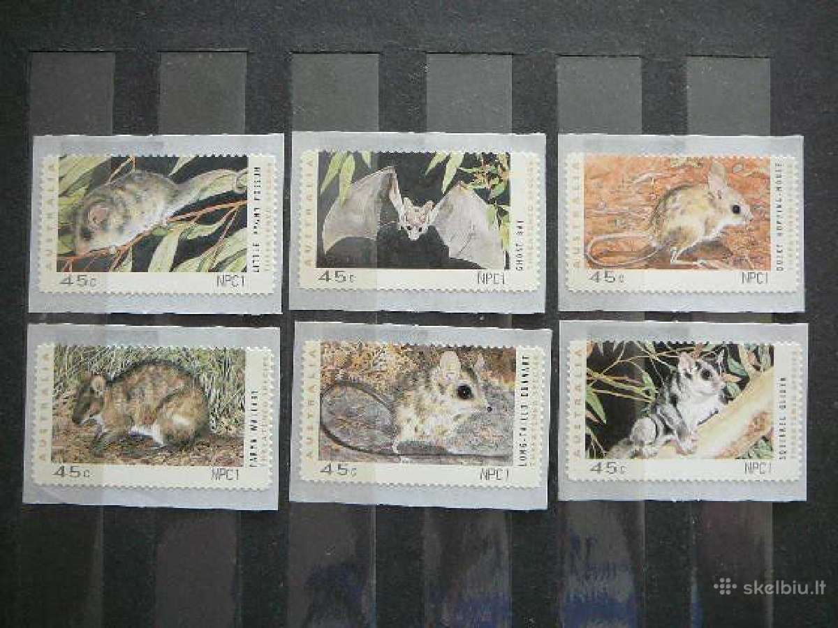 Nykstantis gyvunai Australija ast1279s