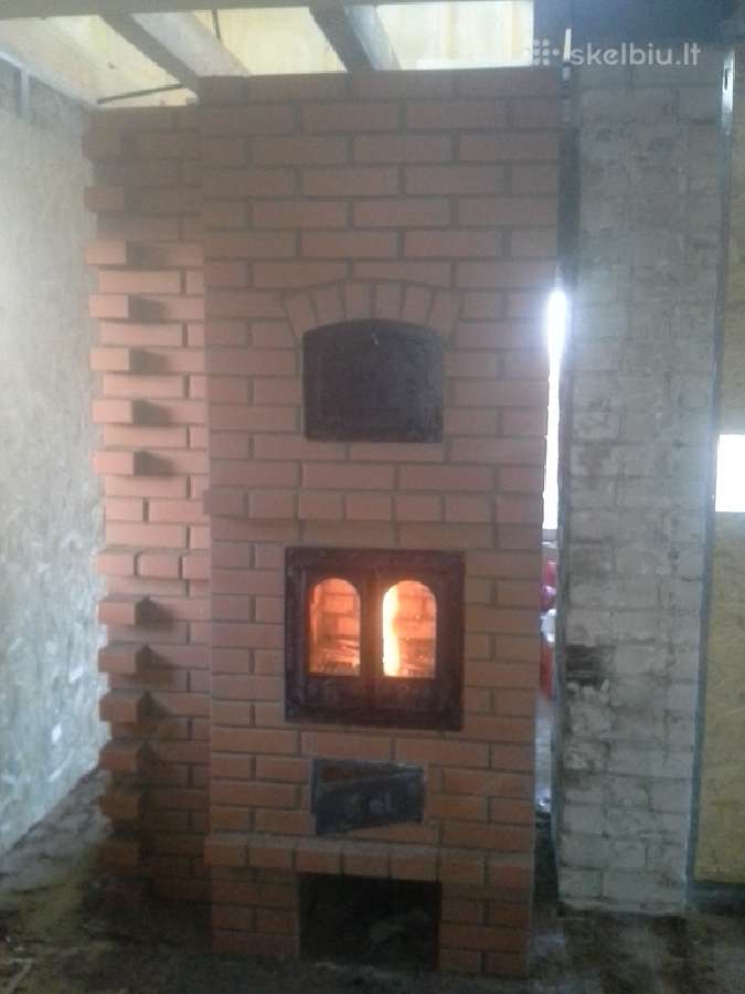 Krosnių statymas bei remontas, medžiagos - nuotraukos Nr. 4