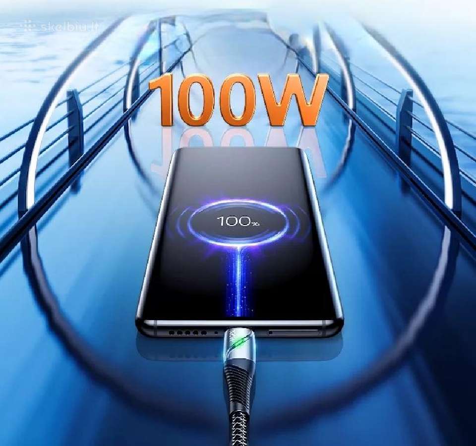 Usb c type į c type 100w