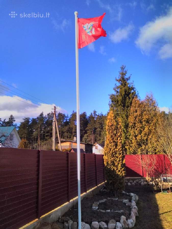 Vėliavos stiebas + vėliava Dovanų! - nuotraukos Nr. 7