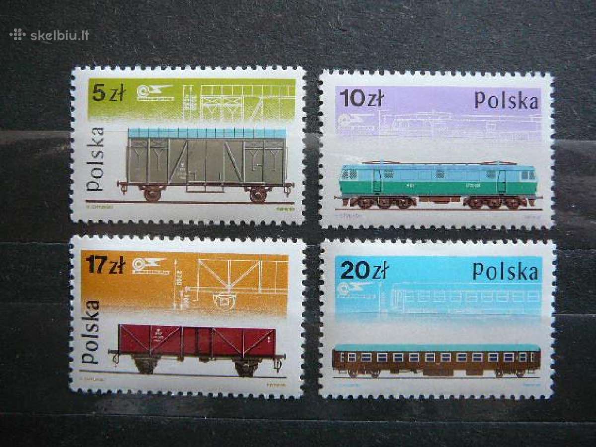 Lokomotyvai Vagonai Lenkija 1985 lk2993s
