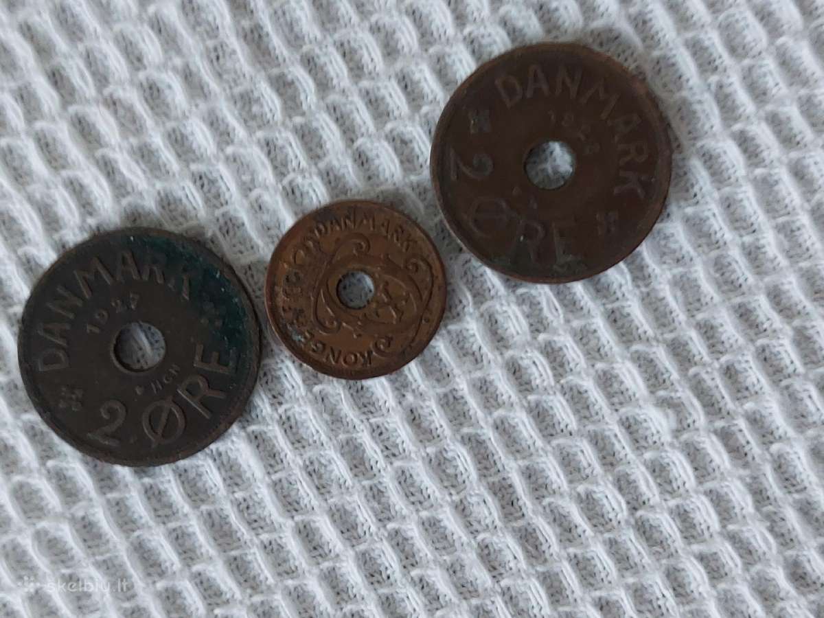 Parduodu monetos 1927-1928 m. Danija / Denmark . - nuotraukos Nr. 2