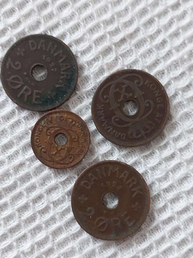 Parduodu monetos 1927-1928 m. Danija / Denmark . - nuotraukos Nr. 3