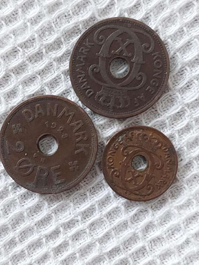 Parduodu monetos 1927-1928 m. Danija / Denmark . - nuotraukos Nr. 6