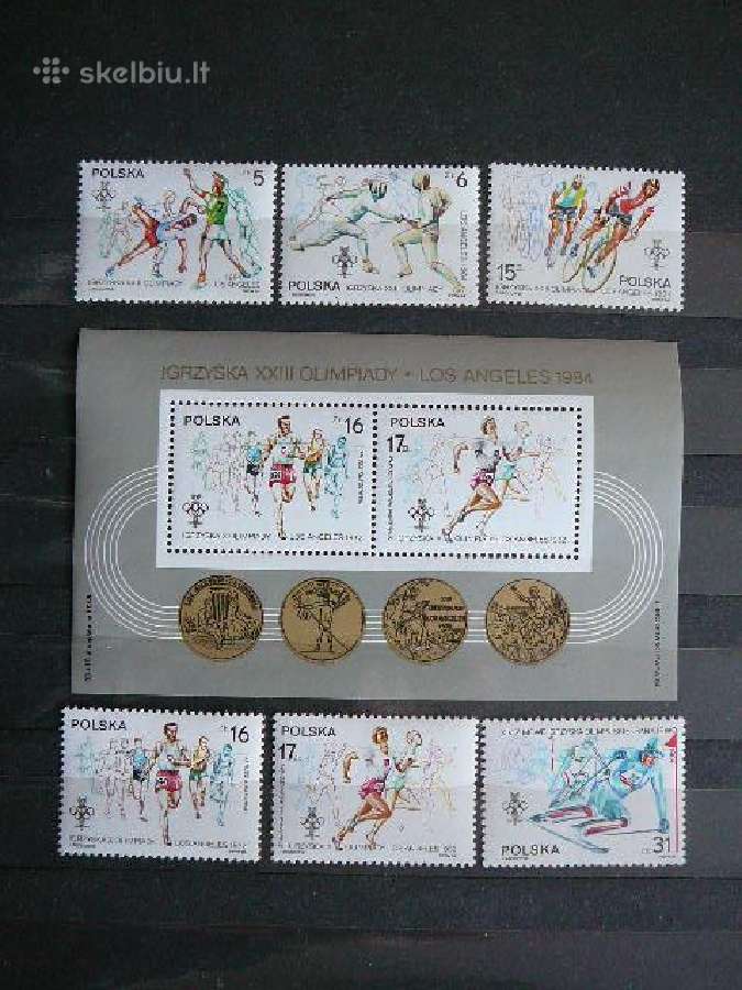 Olimpines vasaros Lenkija 1988 lk2913s