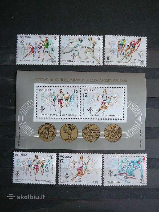 Olimpines vasaros ziemos Lenkija 1984 lk2913s