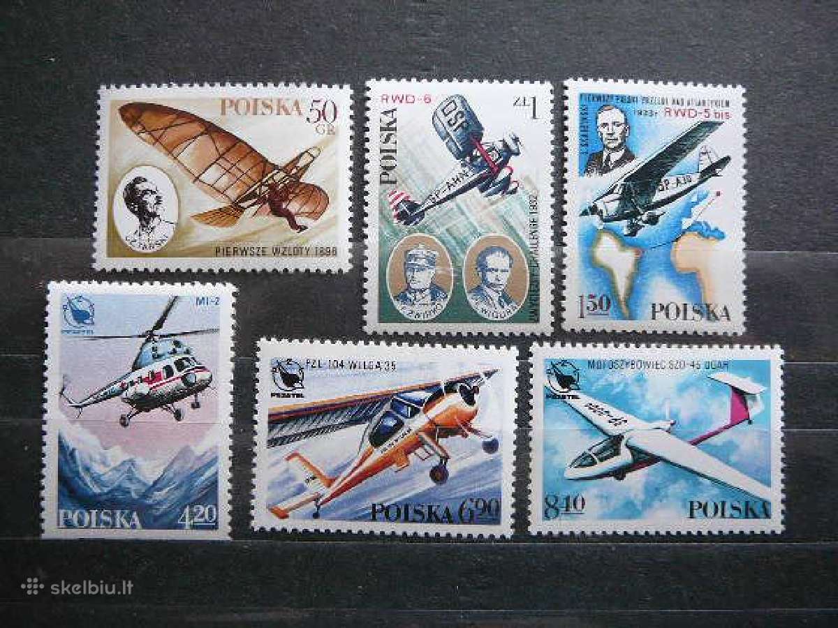 Lektuvai Lenkija 1978 lk2551s