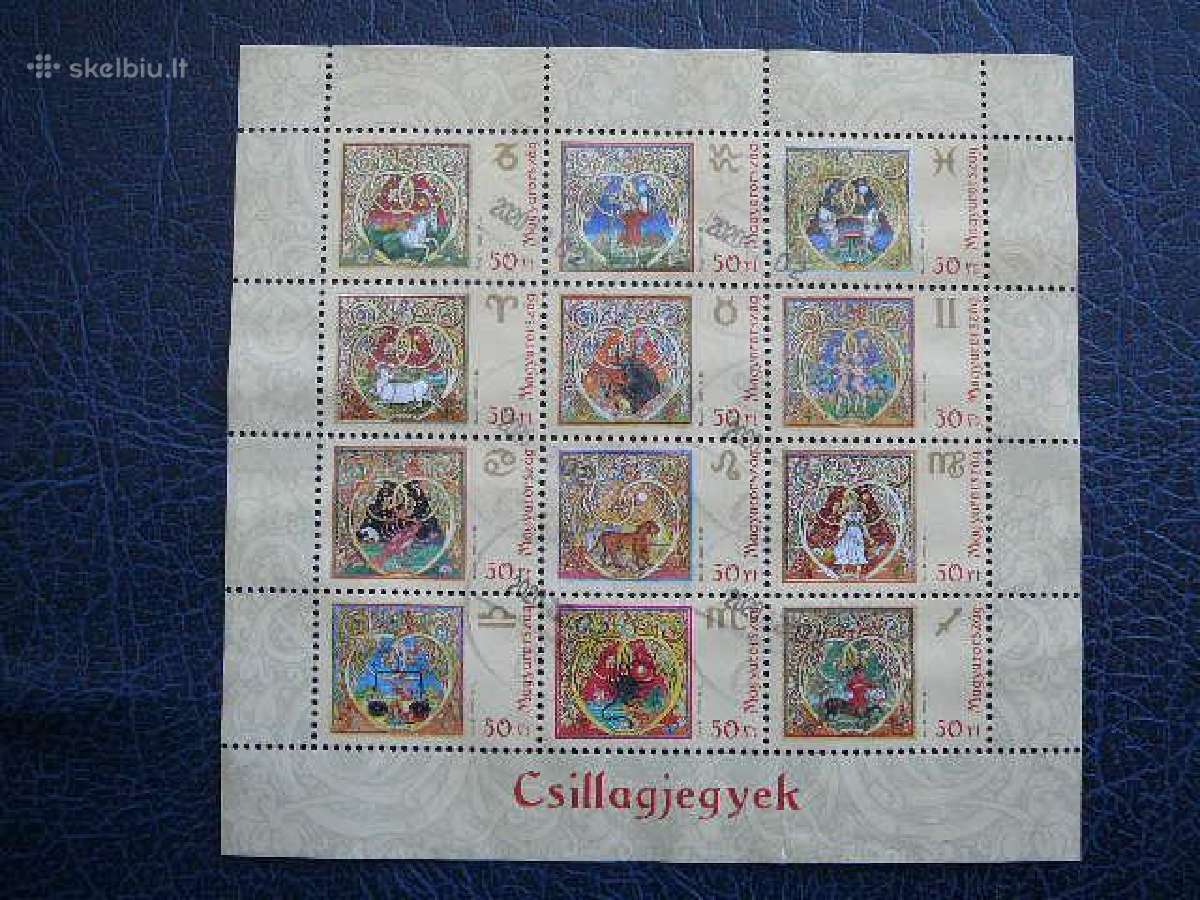 Zodiako zenklai Vengrija 2005 v8343a