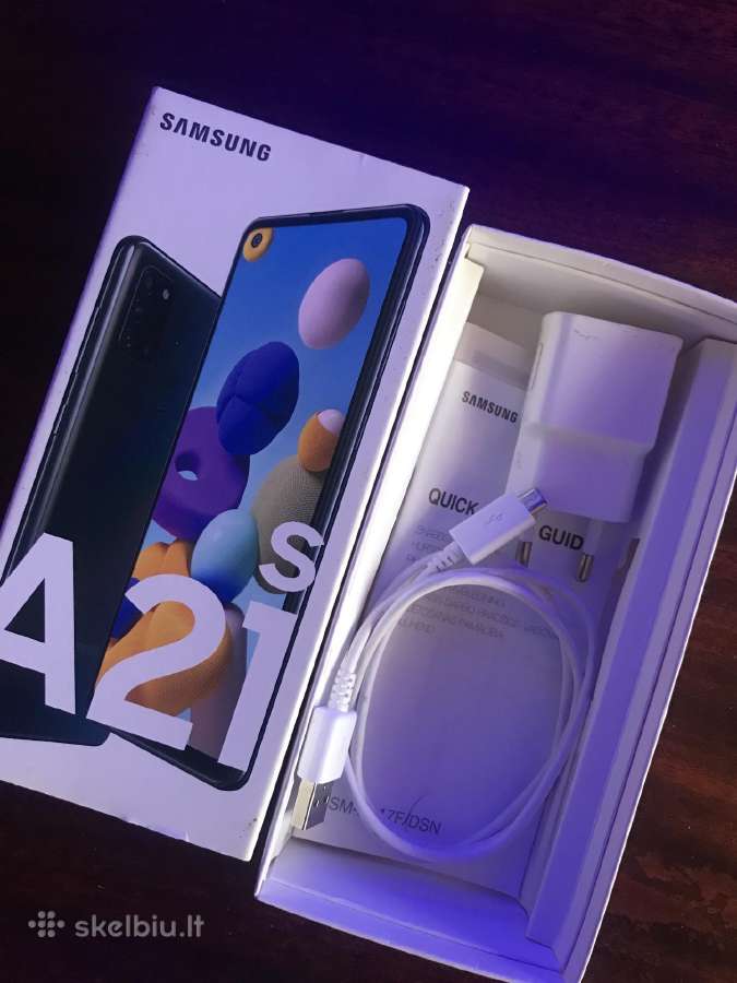 Samsung Galaxy A21s Black 32gb - Skelbiu.lt