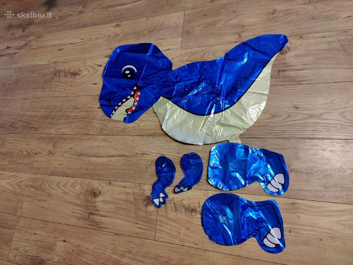 Stovinti balionas dinozauras 3D - nuotraukos Nr. 5