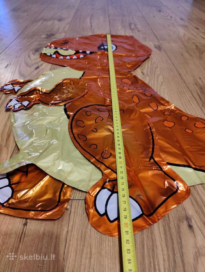 Stovinti balionas dinozauras 3D - nuotraukos Nr. 7