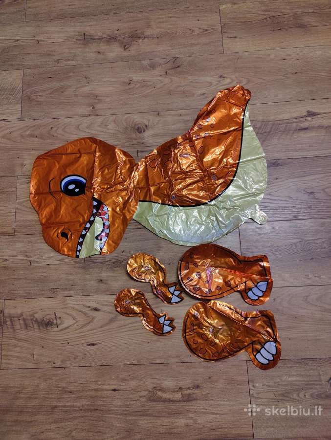 Stovinti balionas dinozauras 3D - nuotraukos Nr. 8