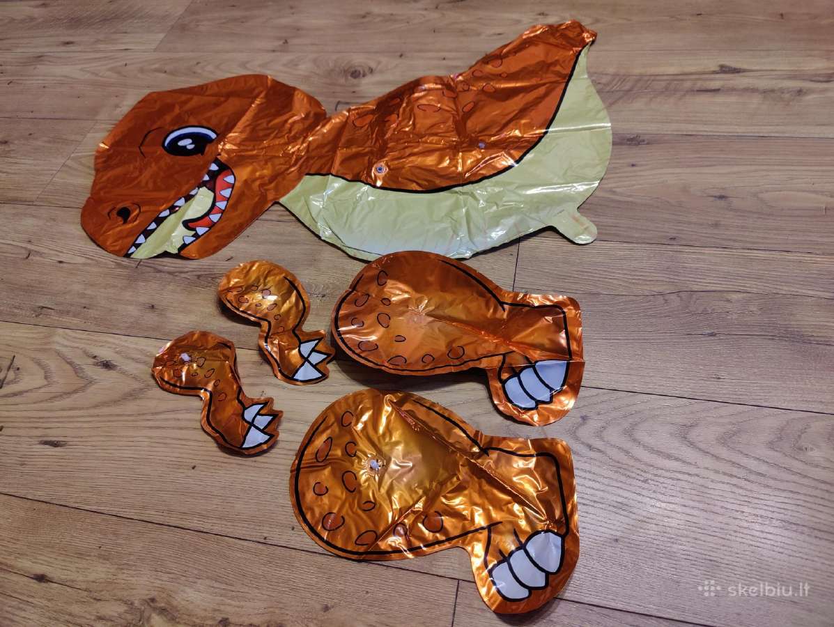 Stovinti balionas dinozauras 3D - nuotraukos Nr. 9