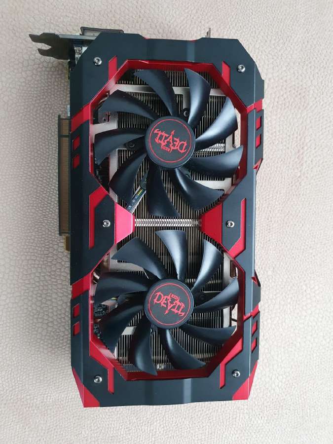 Red Devil Power Color Rx580 8gb kaina 100eur - nuotraukos Nr. 3