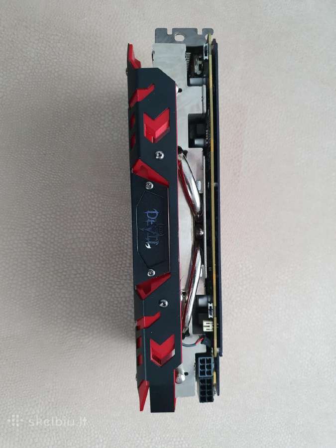 Red Devil Power Color Rx580 8gb kaina 100eur - nuotraukos Nr. 4