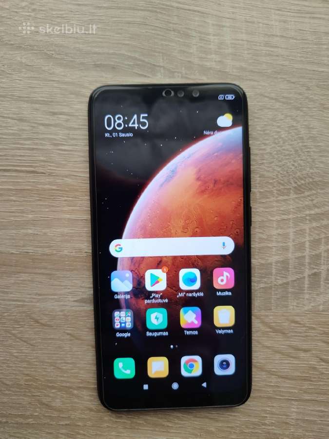 Telefonas Xiaomi redmi note 6a pro - nuotraukos Nr. 2