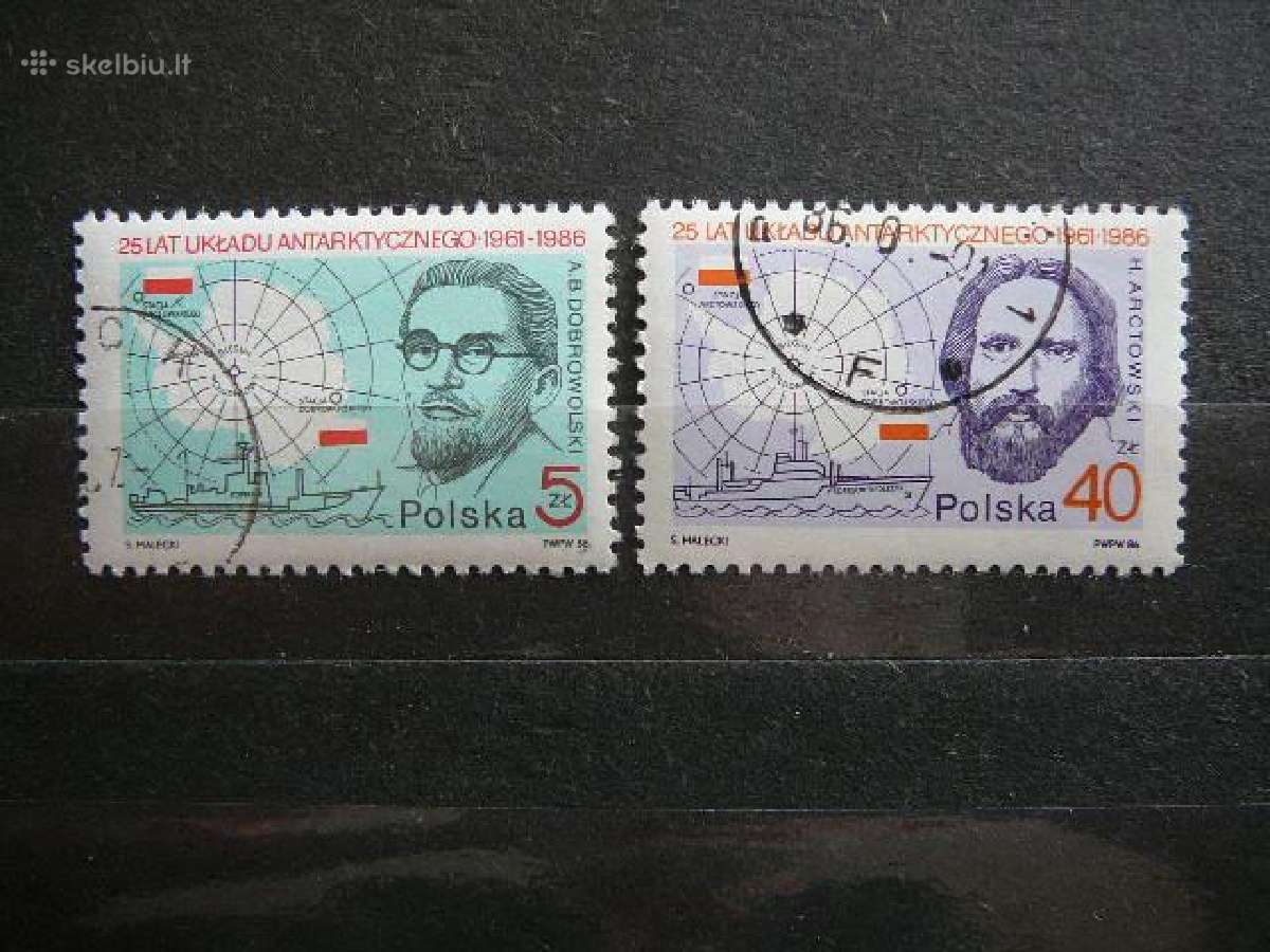 Laivai Antarktika Lenkija 1986 lk3033a