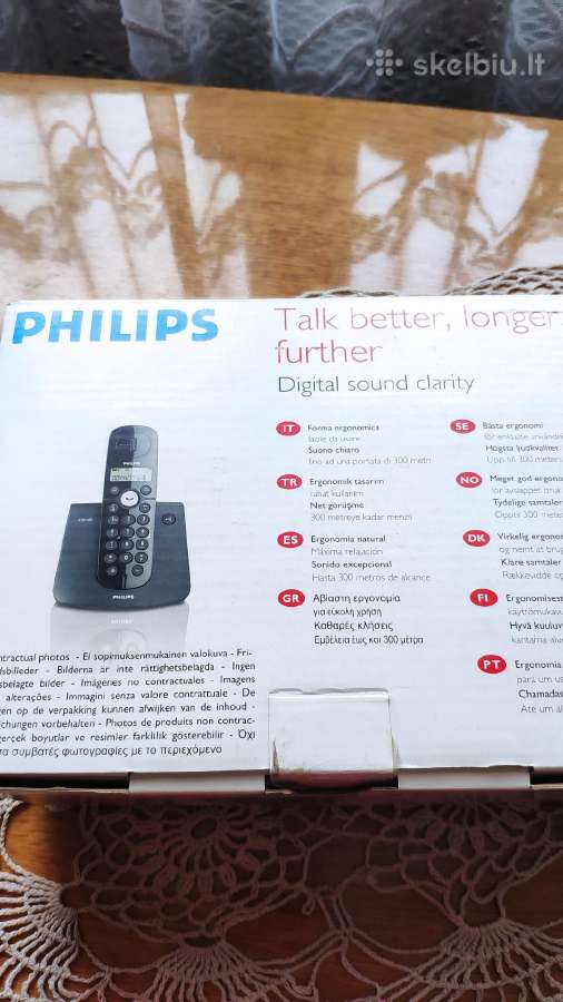 Skaitmeninis bevielis telefonas Philips - nuotraukos Nr. 5