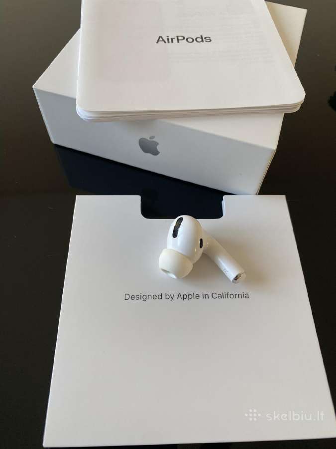 Originalūs Apple Airpods ir jų dalys Garantija! - nuotraukos Nr. 3