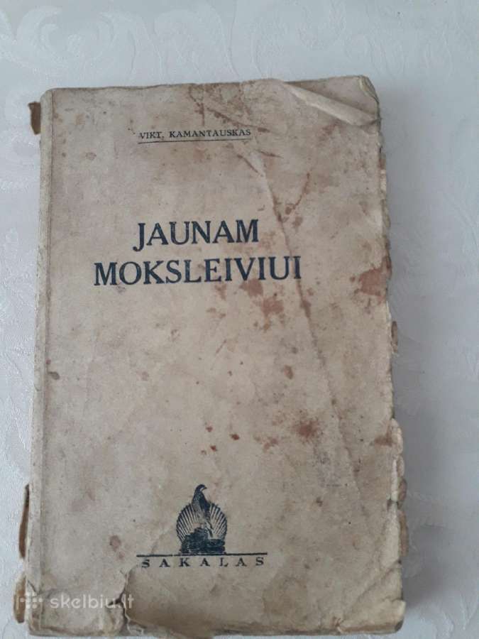 Antikvaras senos tarpukario knygos, 1936 m.