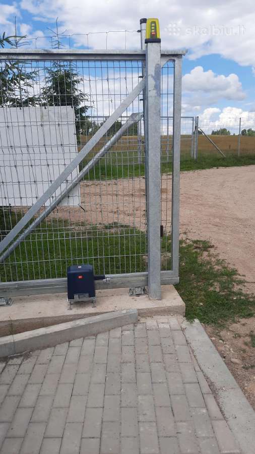 Segmentinių tvorų ir vartų montavimas,automatika - nuotraukos Nr. 2