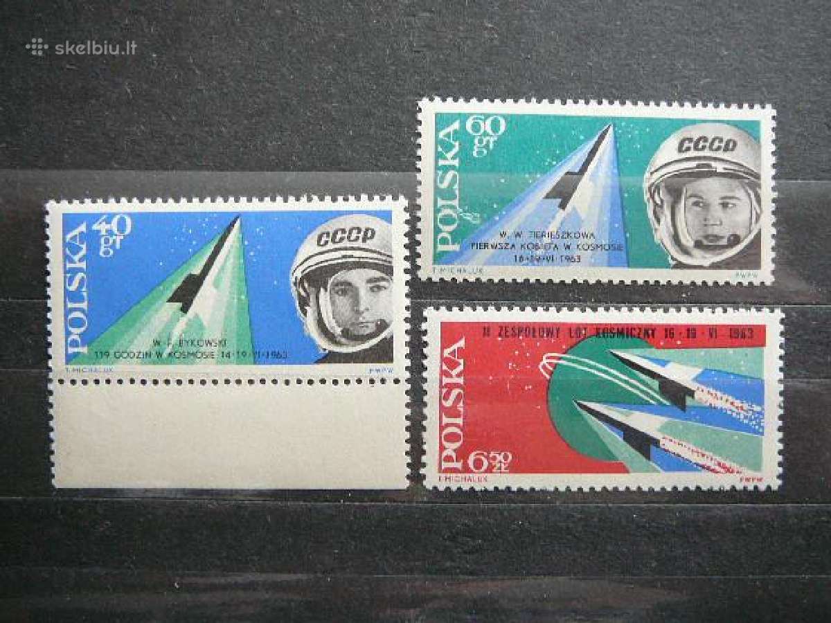 Kosmosas Lenkija 1963 lk1415s