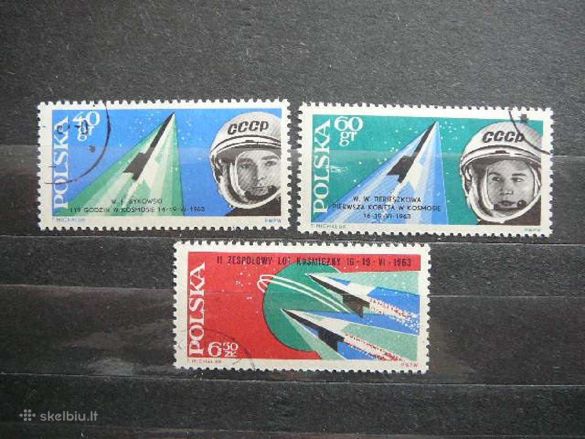 Kosmosas Lenkija 1963 lk1415a