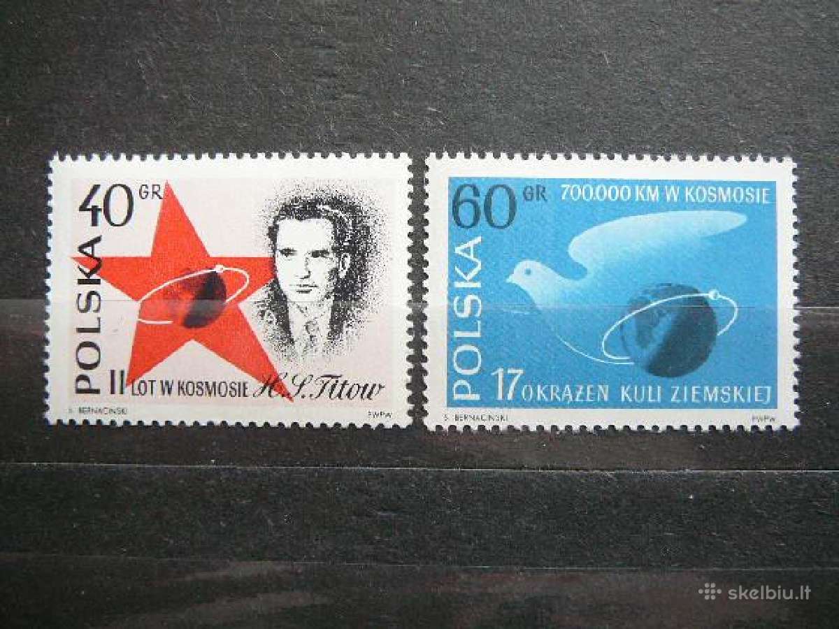 Kosmosas Lenkija 1961 lk1257s