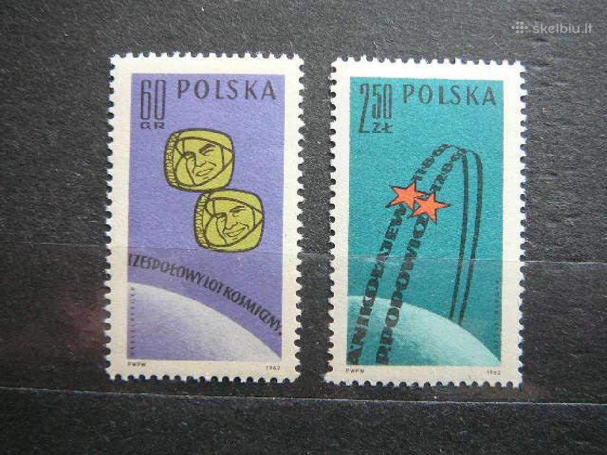 Kosmosas Lenkija 1962 lk1350s