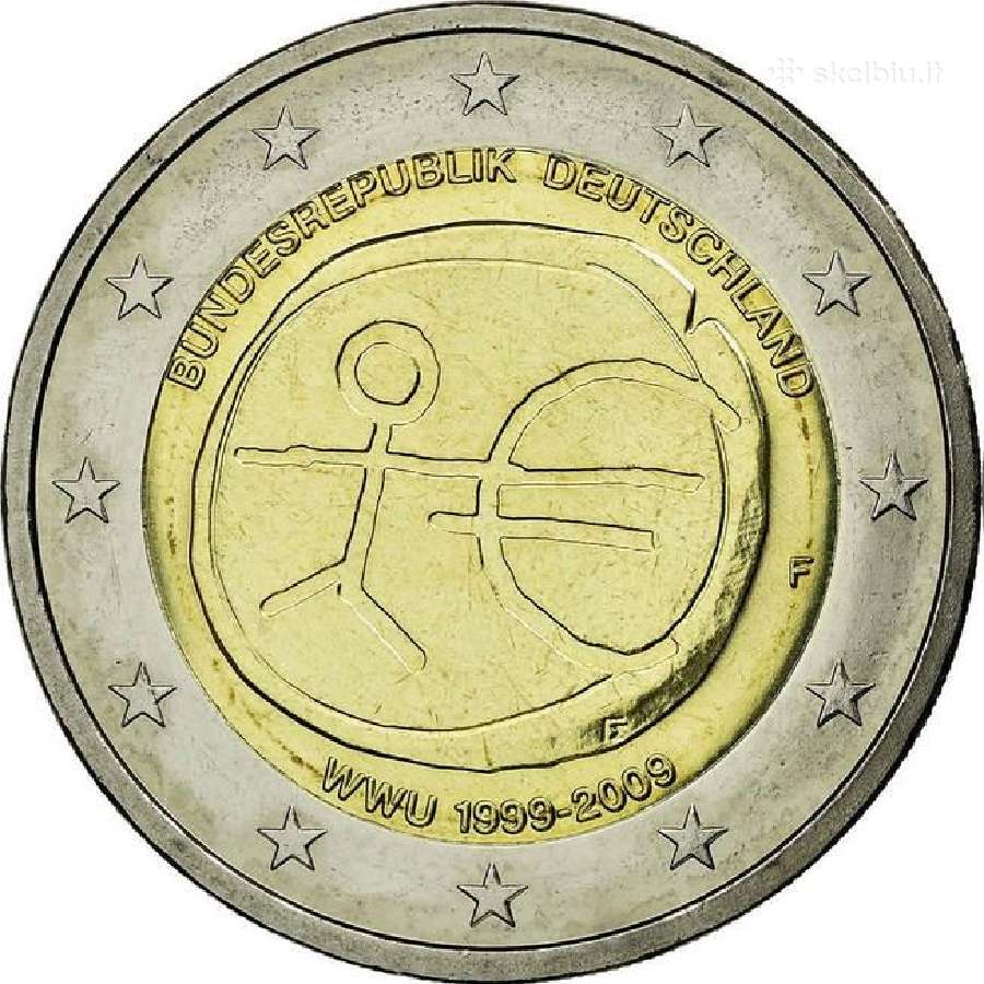 Vokietijos proginės euro monetos - nuotraukos Nr. 8