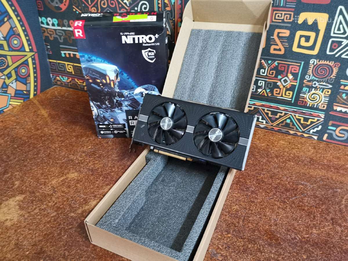 Parduodu Sapphire Rx570 Nitro+ 8gb - Skelbiu.lt