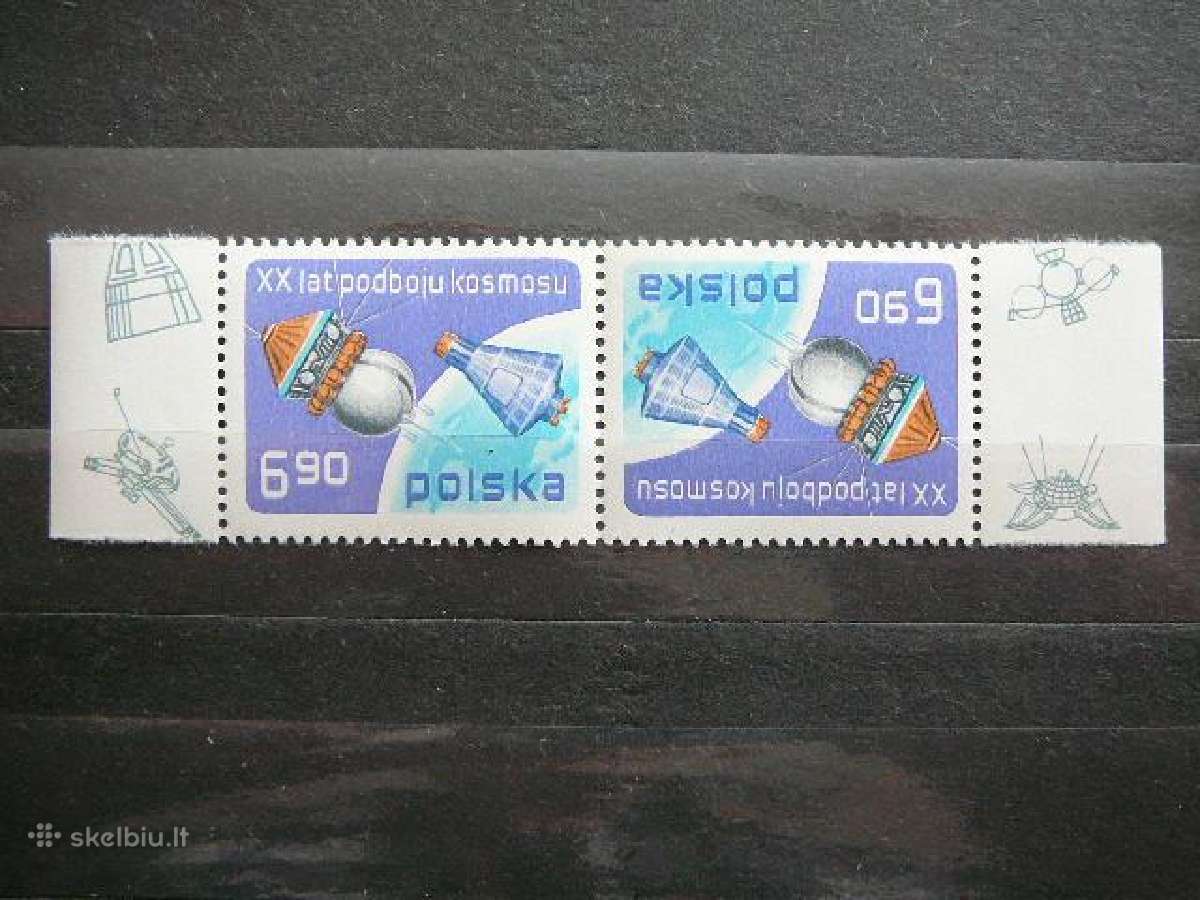 Kosmosas Lenkija 1977 lk2539st