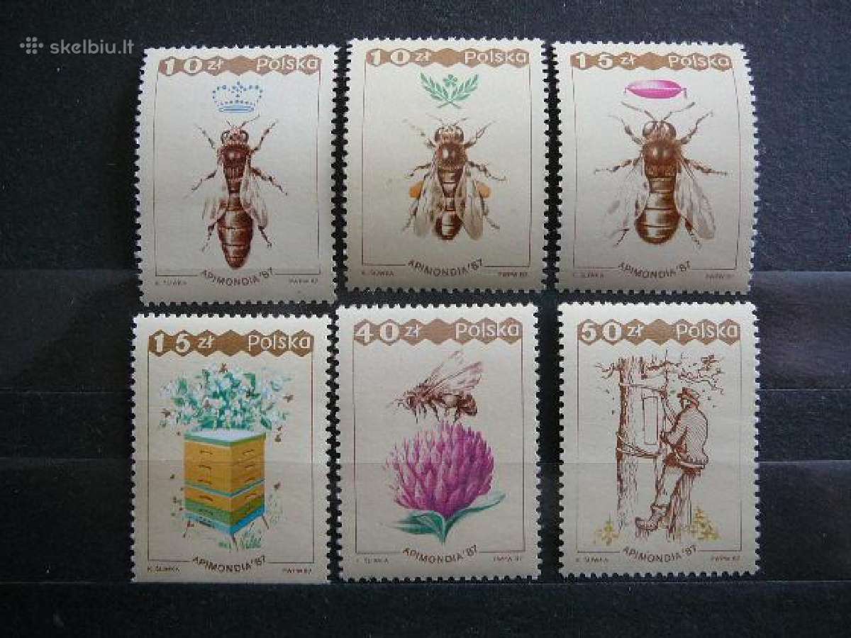 Bites Vabzdziai Lenkija 1987 lk3106s
