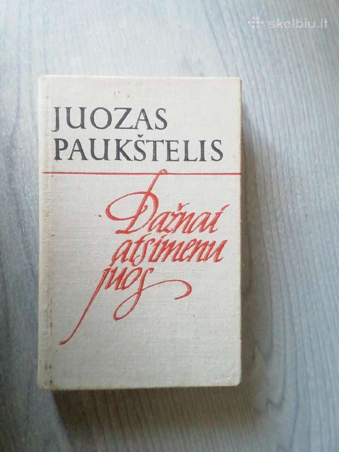 Daznai atsimenu juos