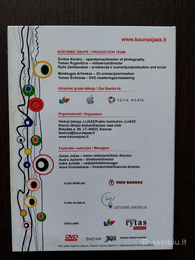 Dvd filmas Kaunas Jazz 2006 - nuotraukos Nr. 4