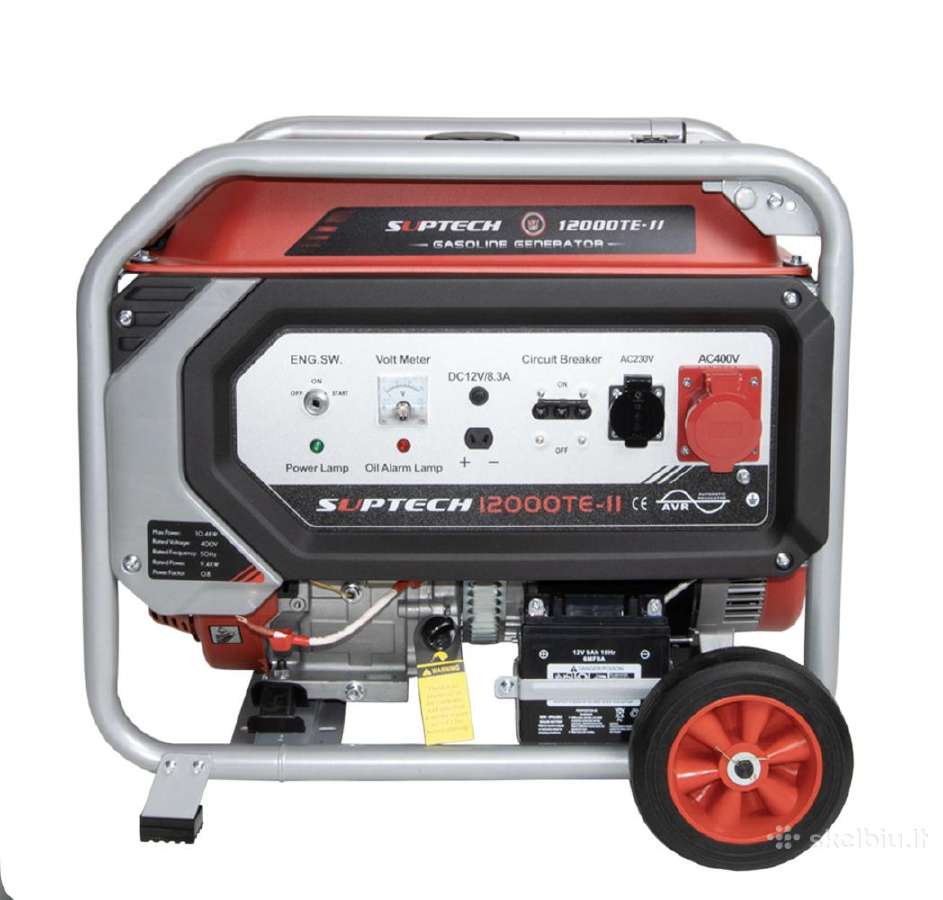 Generatorius Suptech 12000teii (trifazis) 10kw - nuotraukos Nr. 2