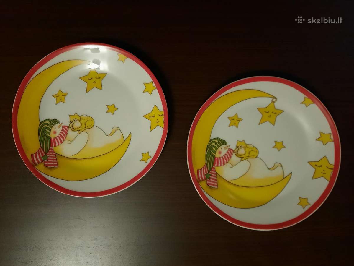 Lėkštės skersmuo 20cm. 2vnt.