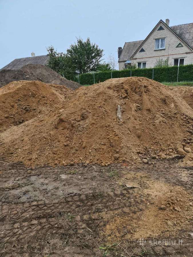 Žvyras Smėlis Juodžemis Savivarčio6x6nuoma betonas - nuotraukos Nr. 35