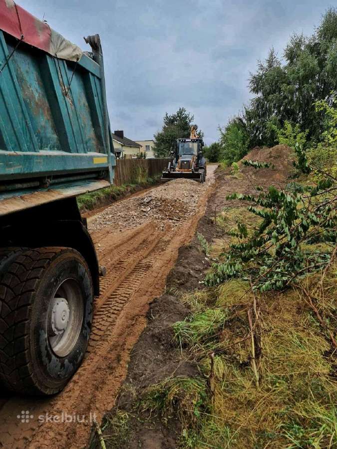 Žvyras Smėlis Juodžemis Savivarčio6x6nuoma betonas - nuotraukos Nr. 36