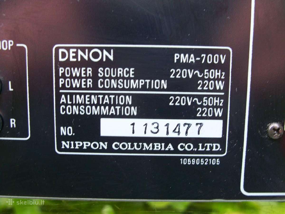 Denon Avp 5000. Pma 700v,860. Dcd-1300. De-70. - nuotraukos Nr. 12
