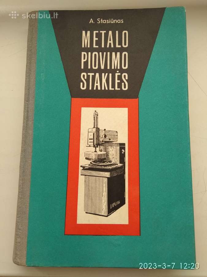A.stasiunas "Metalo pjovimo staklės"