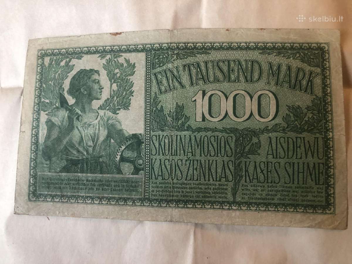 Seni popieriniai pinigai - nuotraukos Nr. 3