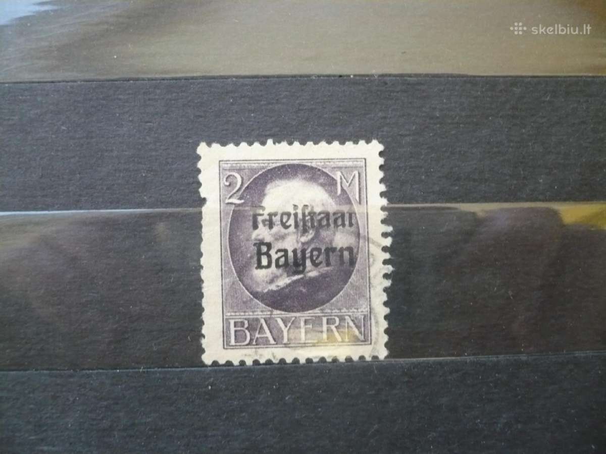 1919 m. karalius Liudvikas III, „freistaat“ antsp