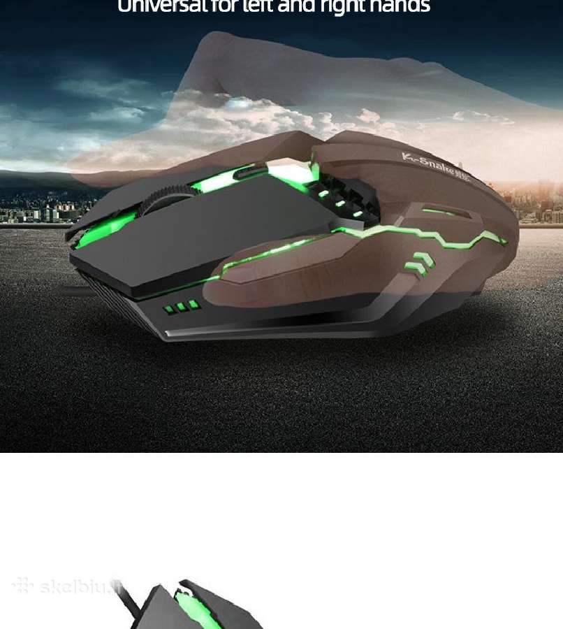 Kompiuterio pelė K-snake M11 - nuotraukos Nr. 3