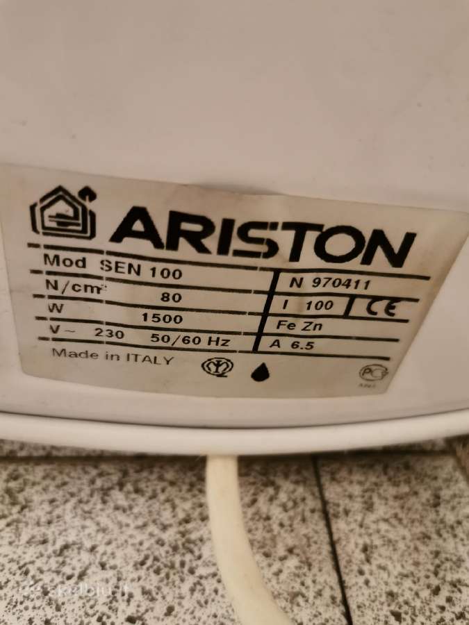 *Ariston 100l boileris. - Skelbiu.lt